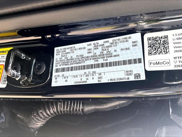 New 2026 Antimatter Blue Metallic Ford Lariat image 14