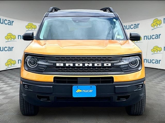 Used 2021 Orange Ford Badlands image 3