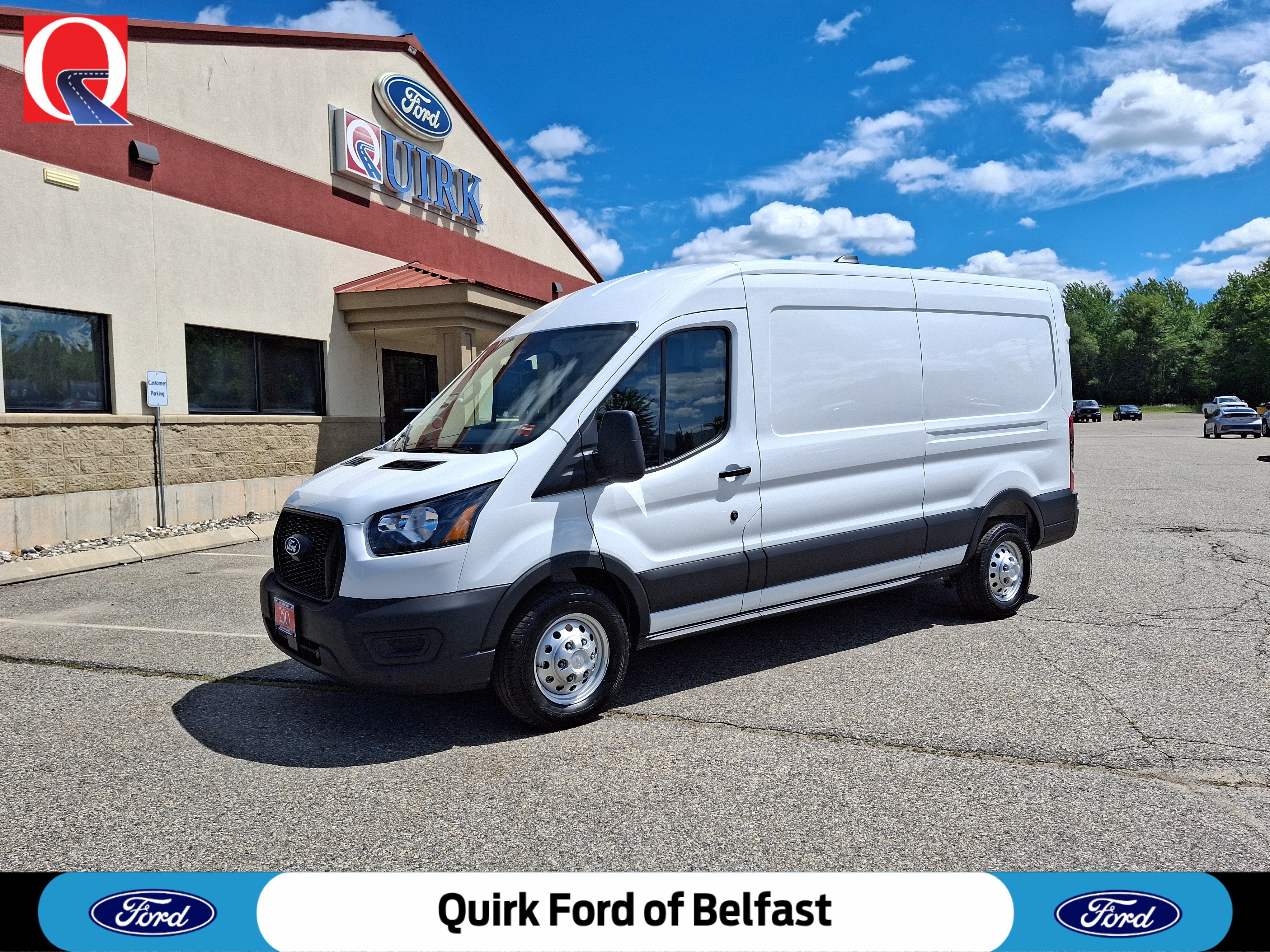 New 2026 Oxford White Ford Cargo Van image 1