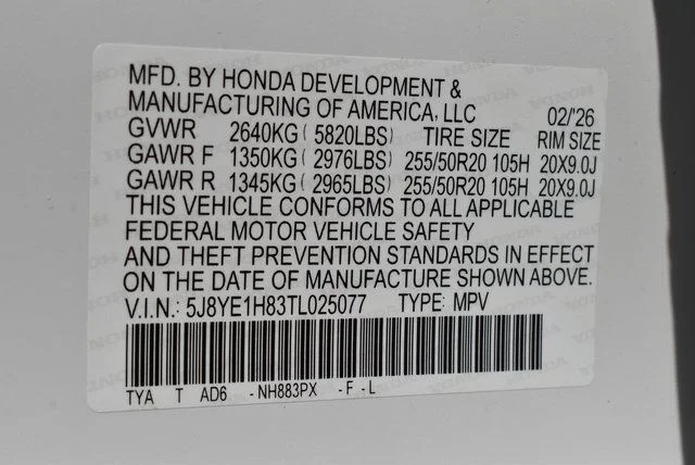 New 2026 Platinum White Pearl Acura Advance Package image 25
