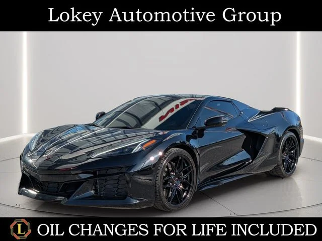 Used 2024 Black Chevrolet Z06 image 1