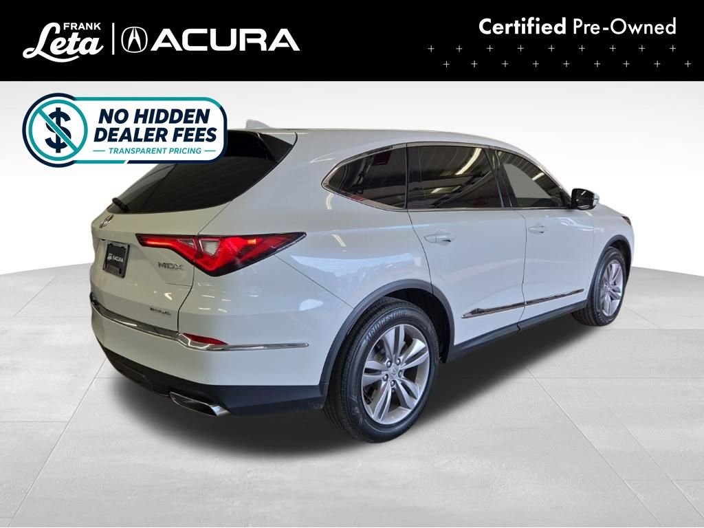 Certified Used 2023 Platinum White Pearl Acura  image 5