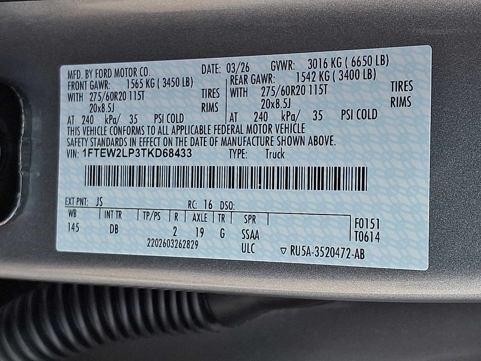 Used 2026 Iconic Silver Ford STX image 25