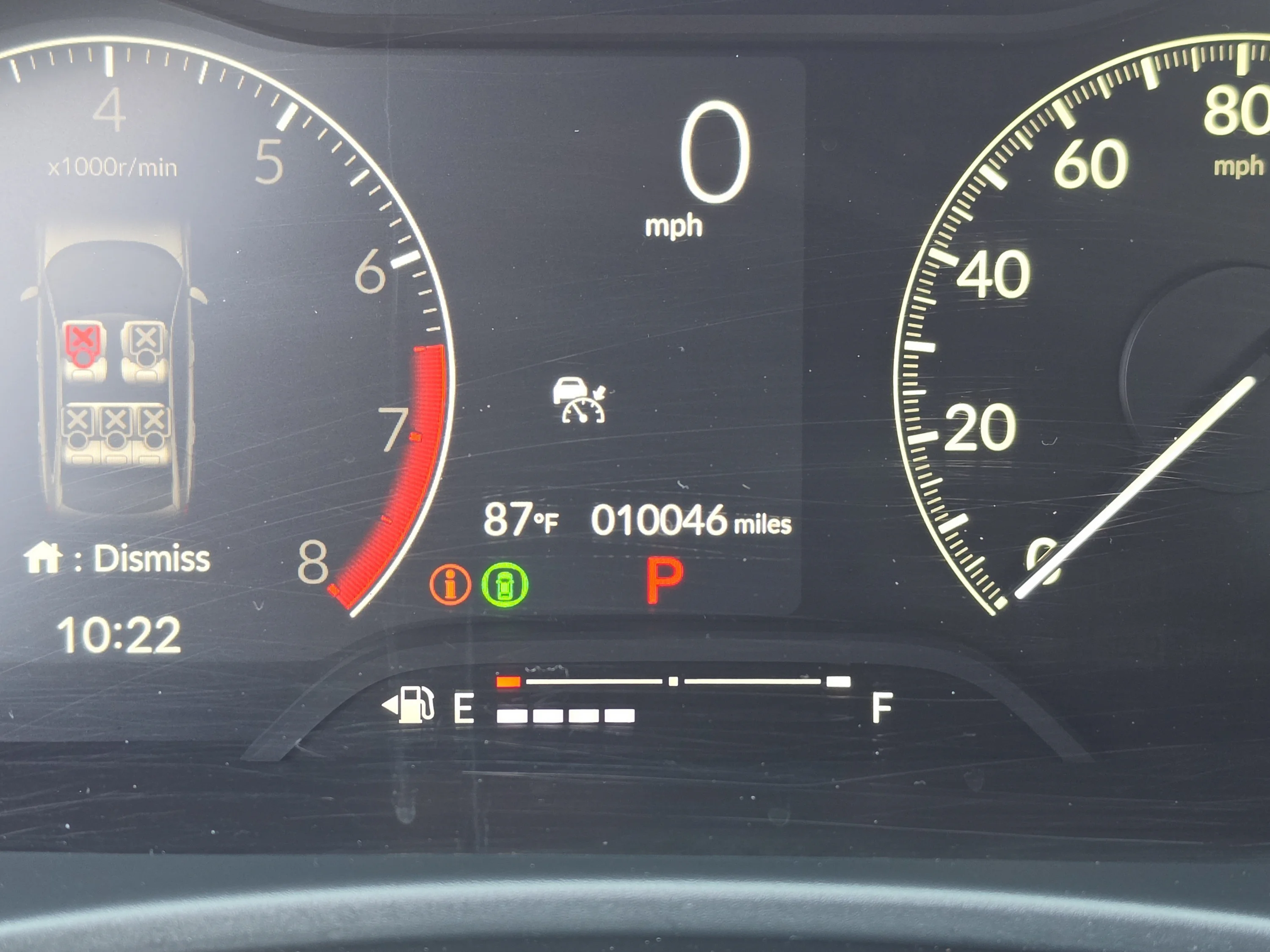 Used 2024 Blue Honda EX image 36