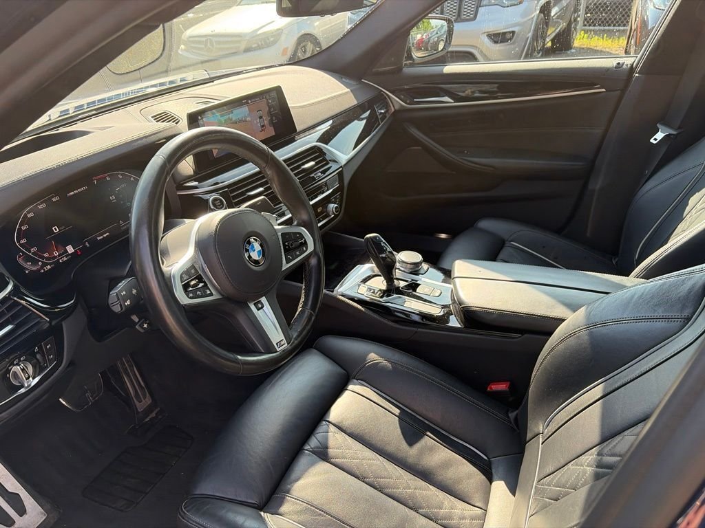 Used 2020 Blue BMW M550i xDrive image 10