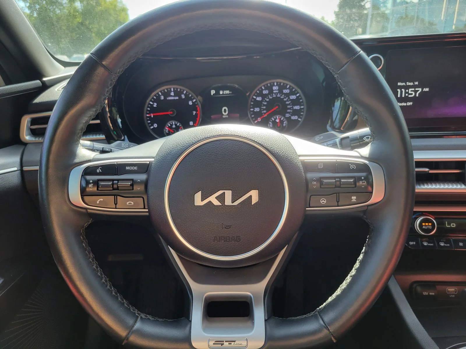 Certified Used 2024 White Pearl Kia GT-Line image 14