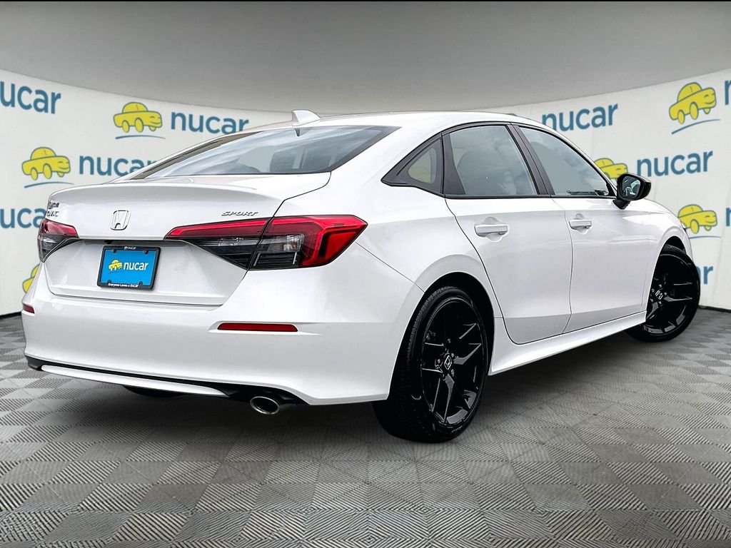 Used 2024 Platinum White Honda Sport image 6