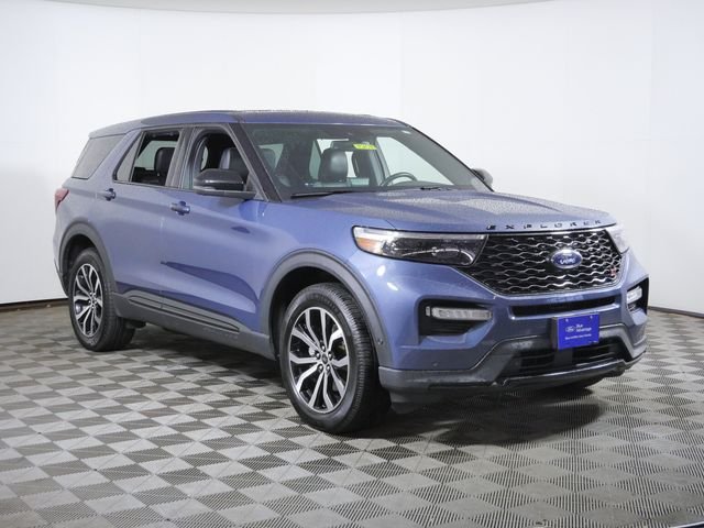 Certified Used 2021 Blue Ford ST image 1
