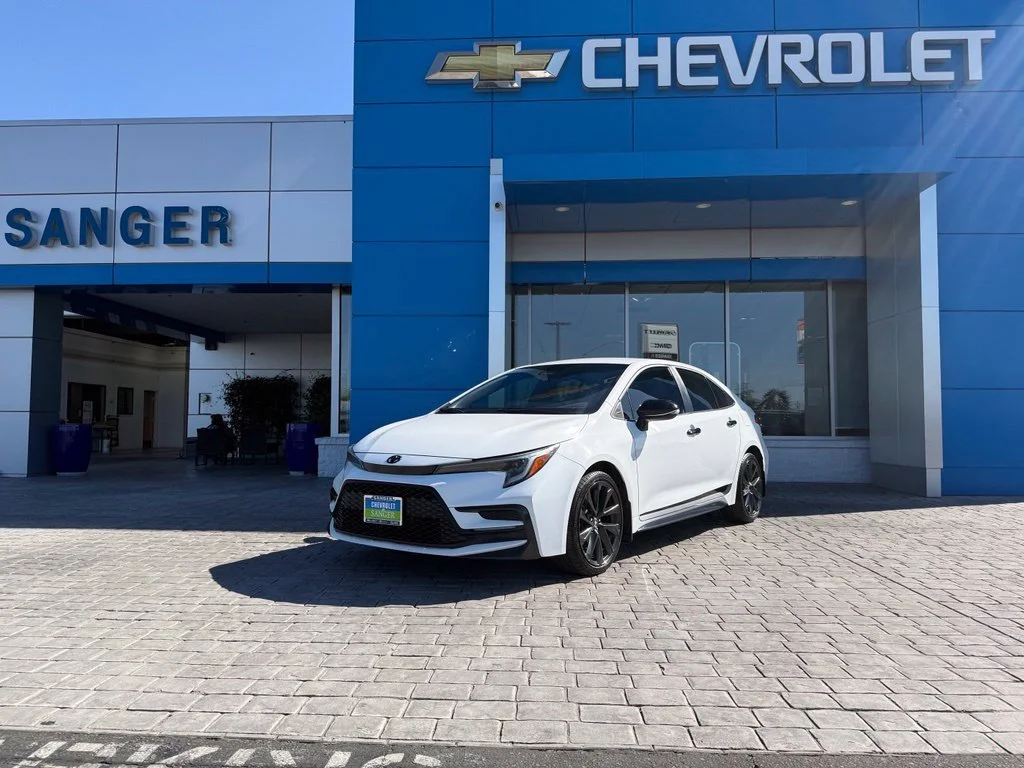 Used 2024 White Toyota SE image 2