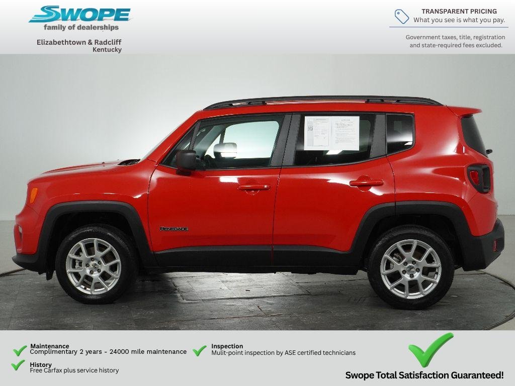 Used 2022 Colorado Red Clearcoat Jeep Sport image 6