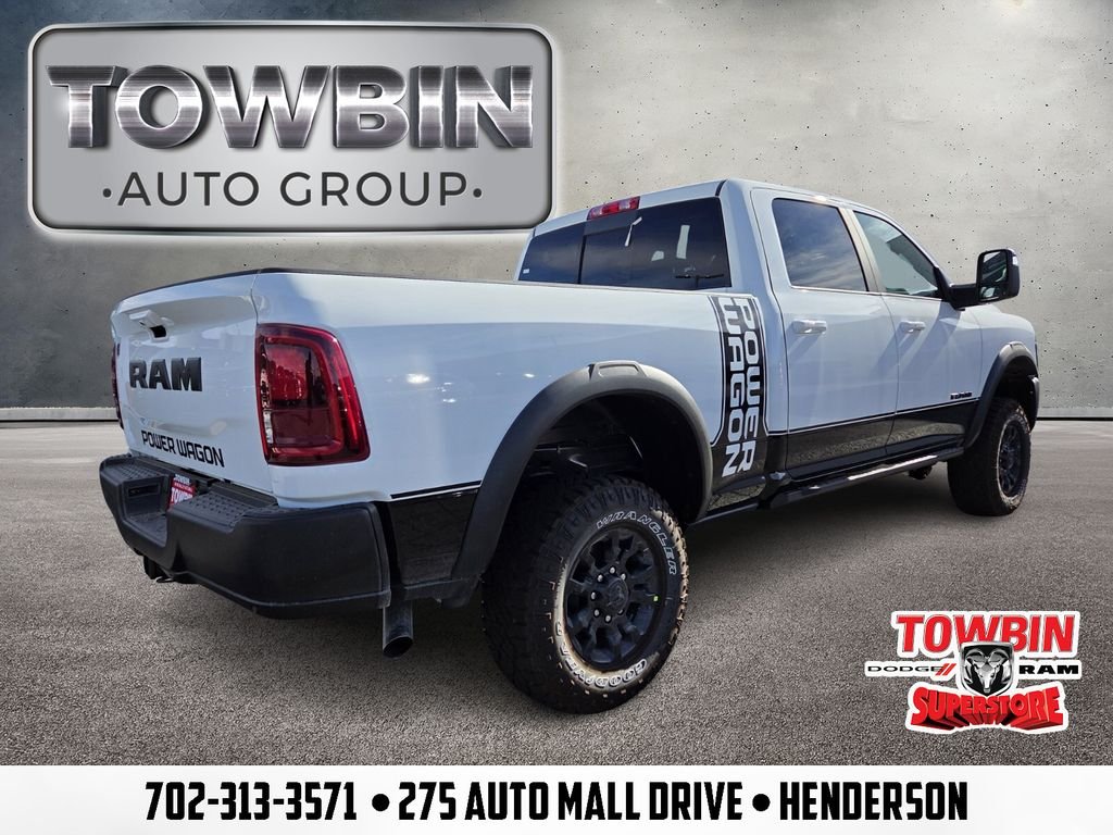 New 2026 Bright White Clear-Coat Exterior Paint RAM Power Wagon image 3