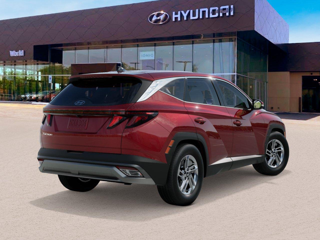 New 2026 Ultimate Red Hyundai SE FWD image 4