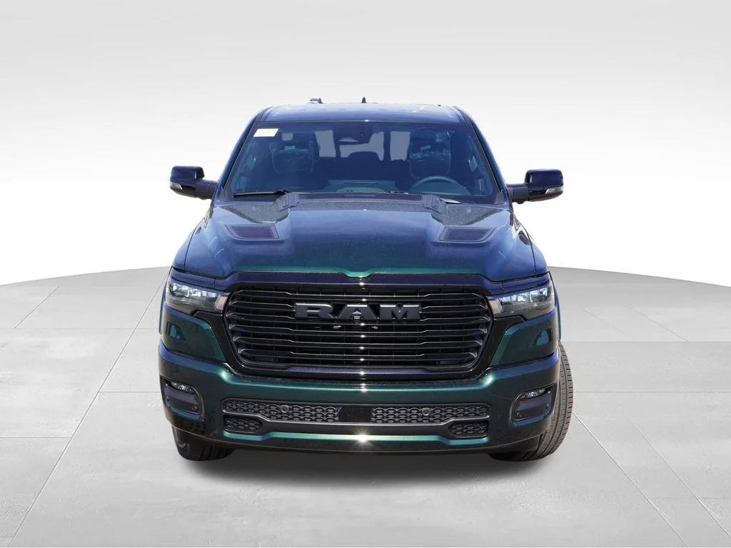 New 2026 Serrano-Green Metallic Exterior Paint RAM Laramie image 8