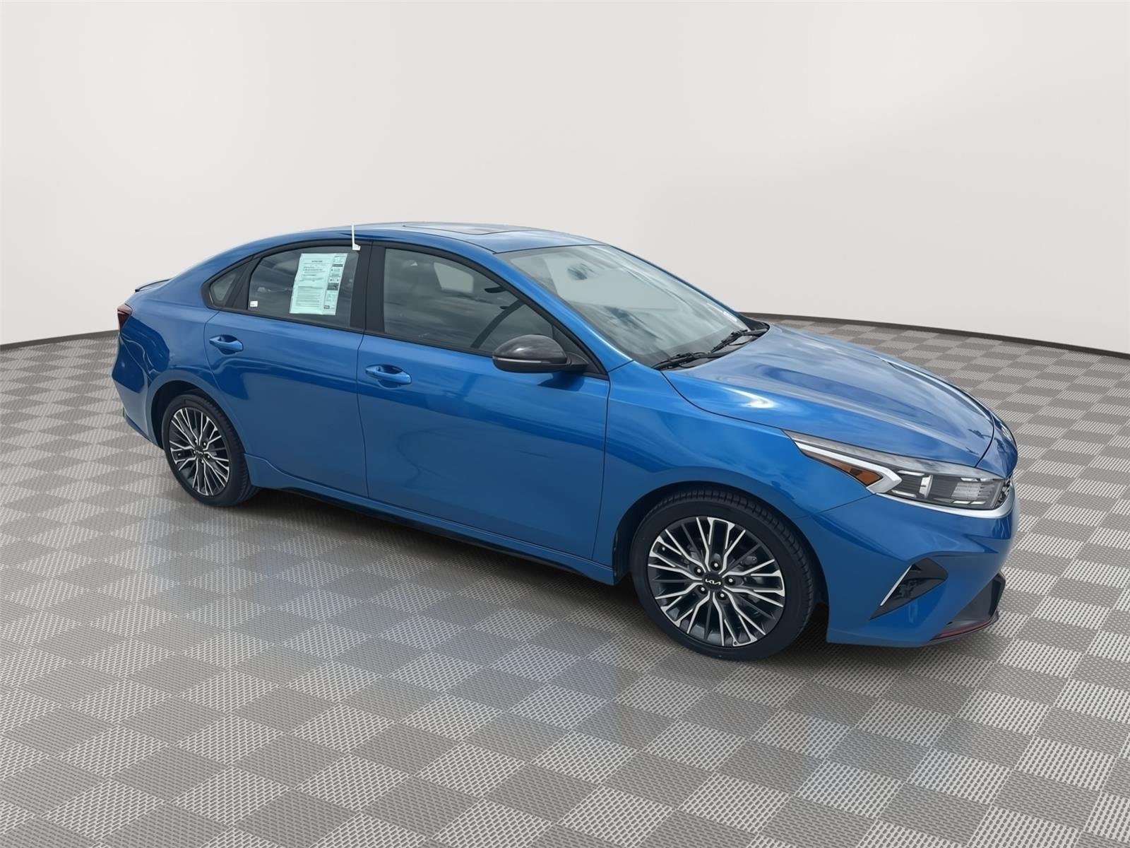 Certified Used 2024 Sporty Blue Kia GT-Line image 3