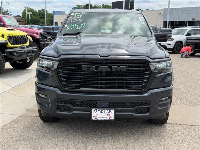 New 2026 Forged Blue Metallic Exterior Paint RAM Laramie image 2