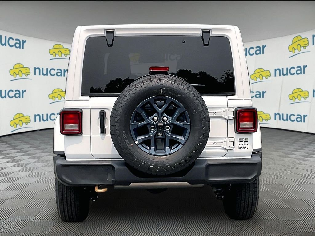 New 2026 Bright White Clearcoat Jeep 85th Anniversary Edition image 6