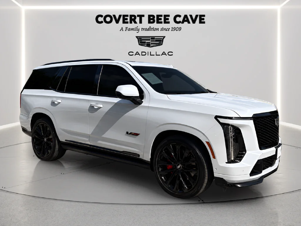 Used 2026 Vibrant White Tricoat Cadillac V-Series image 1