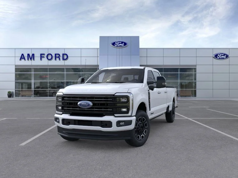 New 2026 Star White Metallic Tri-Coat Ford F-350® Platinum® image 2