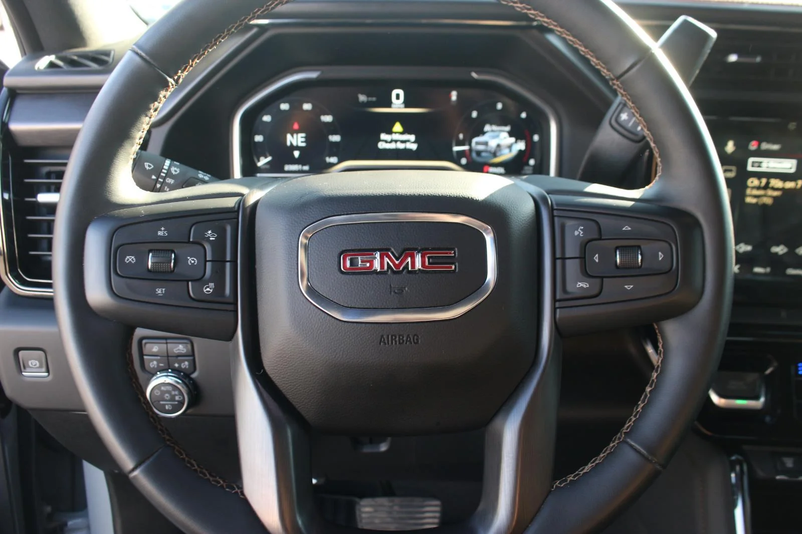 Used 2024 Thunderstorm Gray GMC AT4 image 19