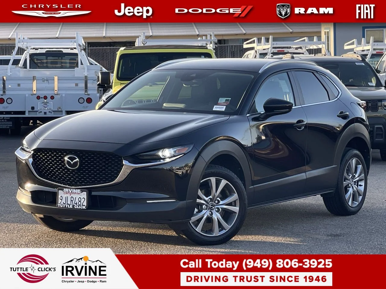 Used 2023 Jet Black Mica Mazda 2.5 S Select Package image 1