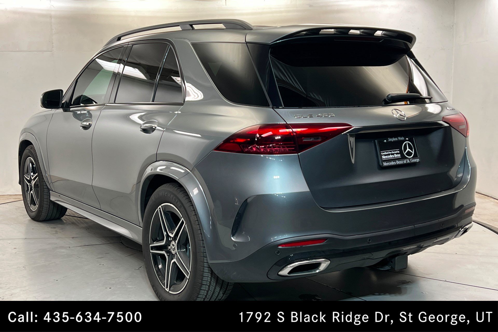 Certified Used 2026 Selenite Grey Metallic Mercedes-Benz GLE 450 image 3