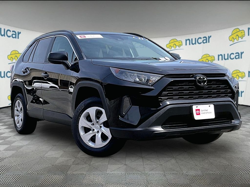 Certified Used 2021 Black Toyota LE image 1
