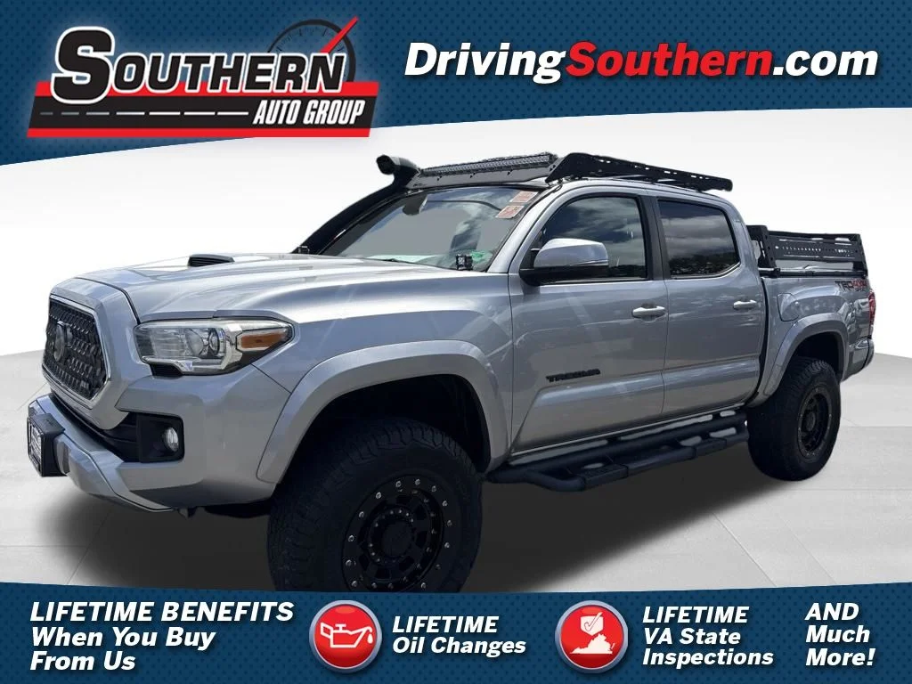 Used 2018 Silver Toyota TRD Sport image 1
