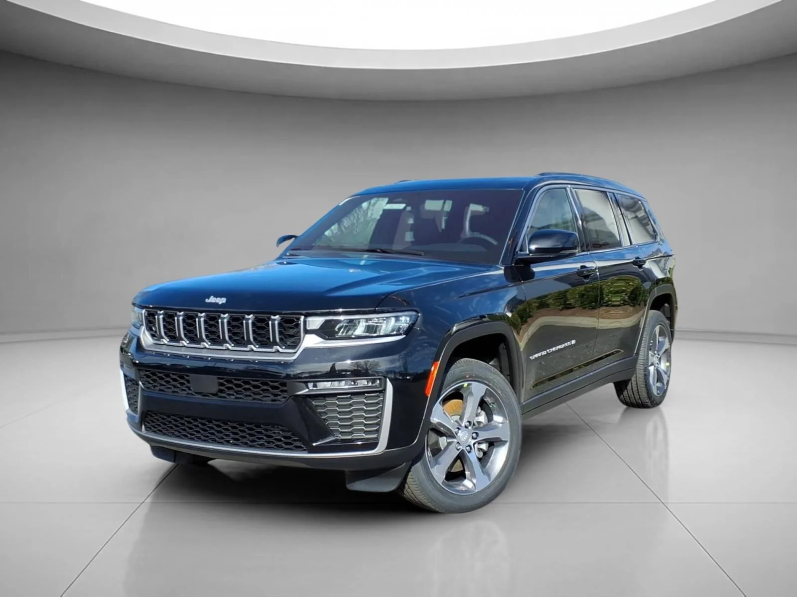 New 2026 Diamond Black Crystal Pearl-Coat Exterior Paint Jeep Limited image 1
