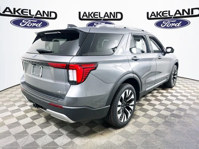 New 2026 Gray Ford Platinum image 3