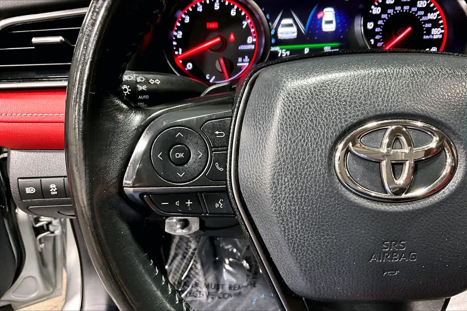 Used 2021 Celestial Silver Metallic Toyota XSE image 24