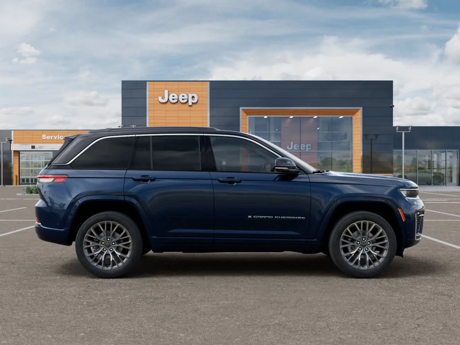 New 2027 Fathom Blue Pearlcoat Jeep Summit image 21