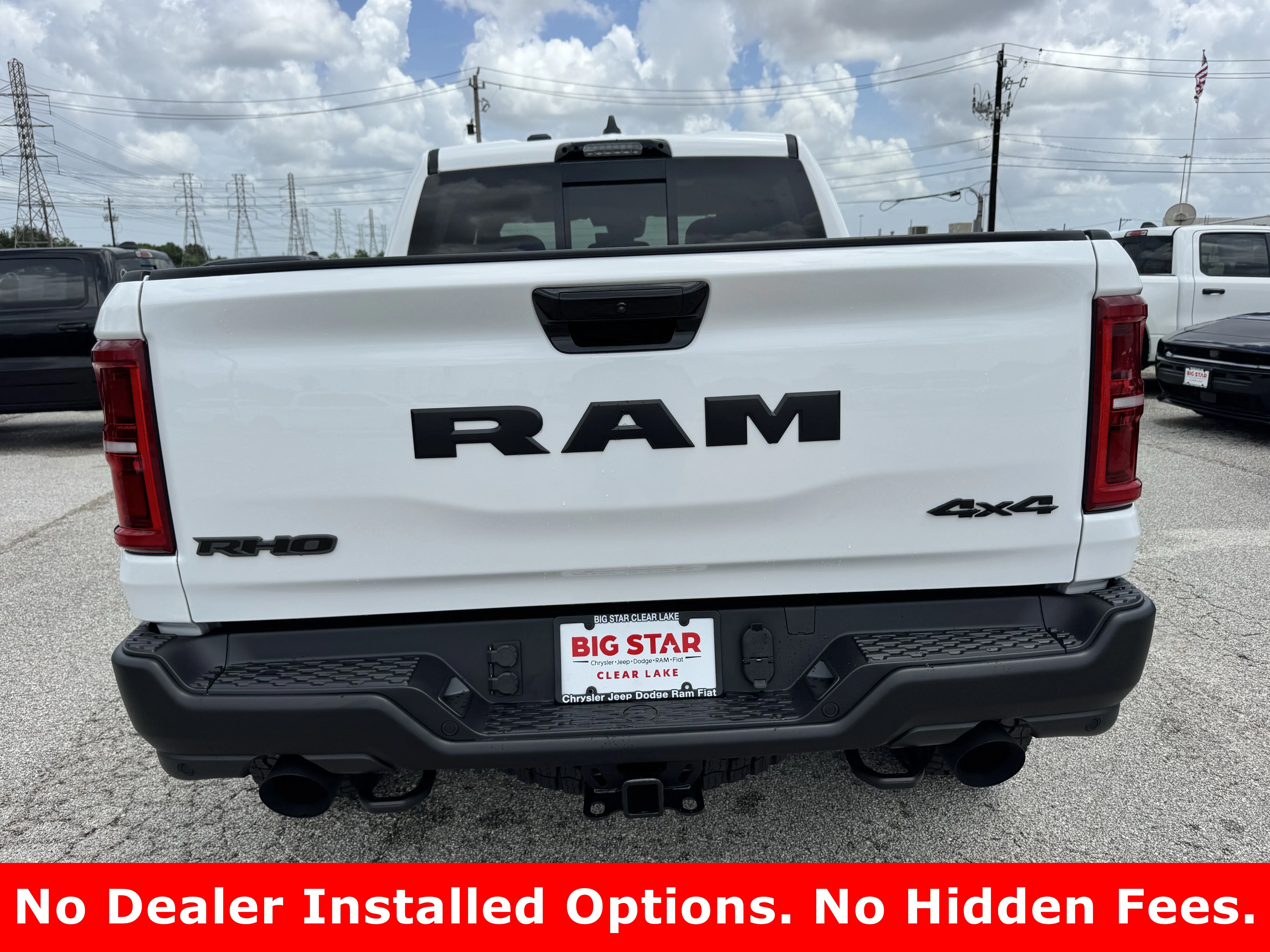 New 2026 Bright White Clearcoat Ram RHO image 6