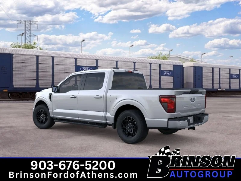 New 2026 Iconic Silver Metallic Ford XLT image 4