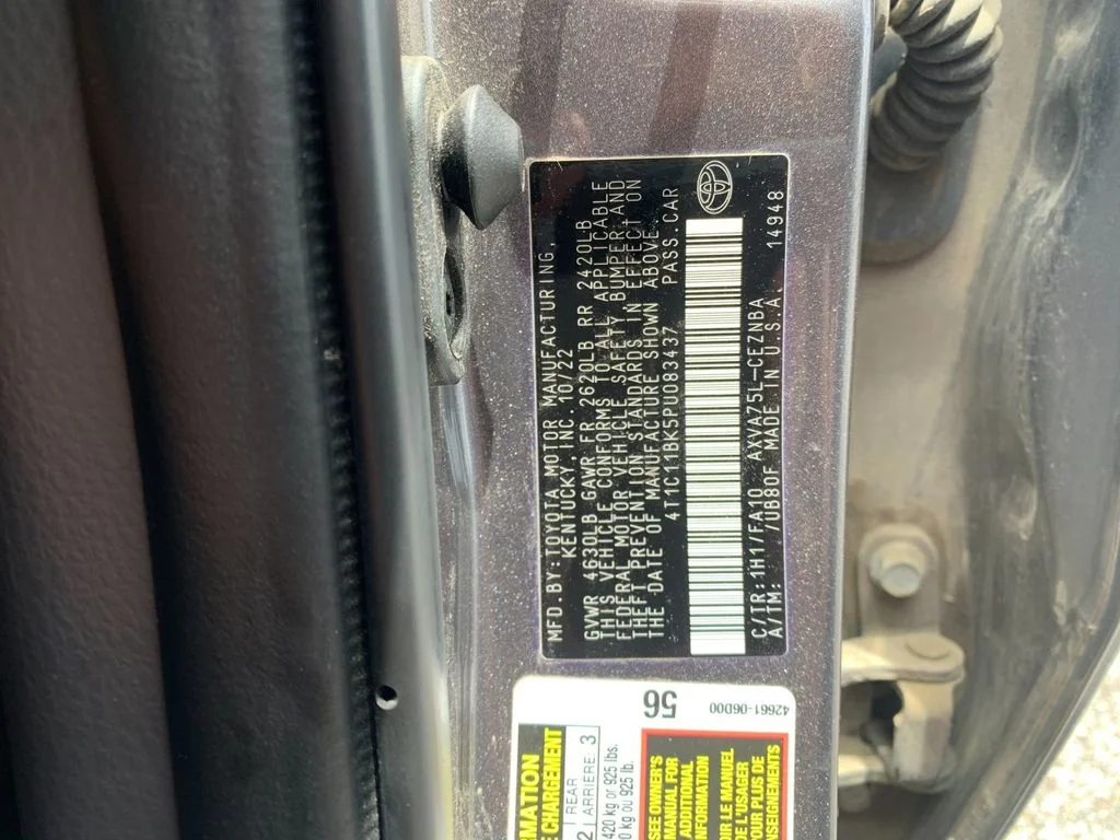 Used 2023 Gray Toyota LE image 34