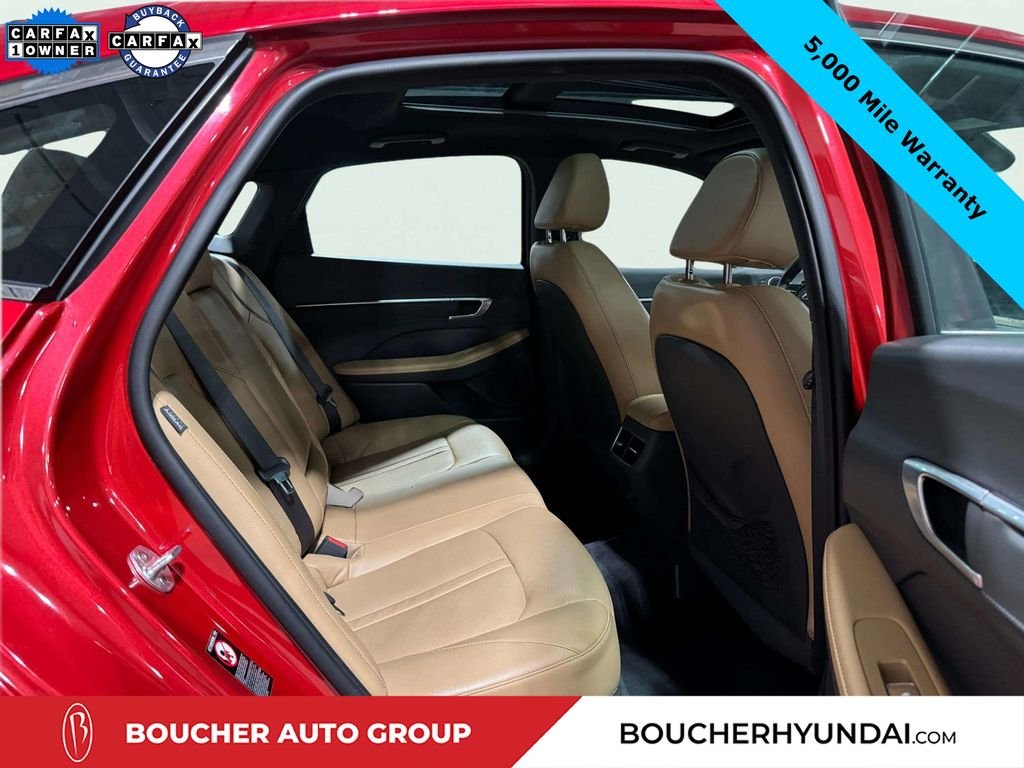 Certified Used 2020 Calypso Red Hyundai Limited image 26