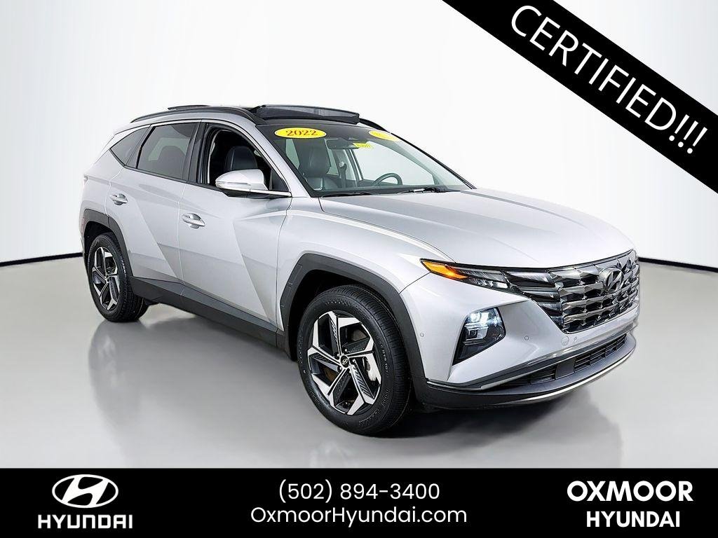 Used 2022 Shimmering Silver Hyundai Limited image 1