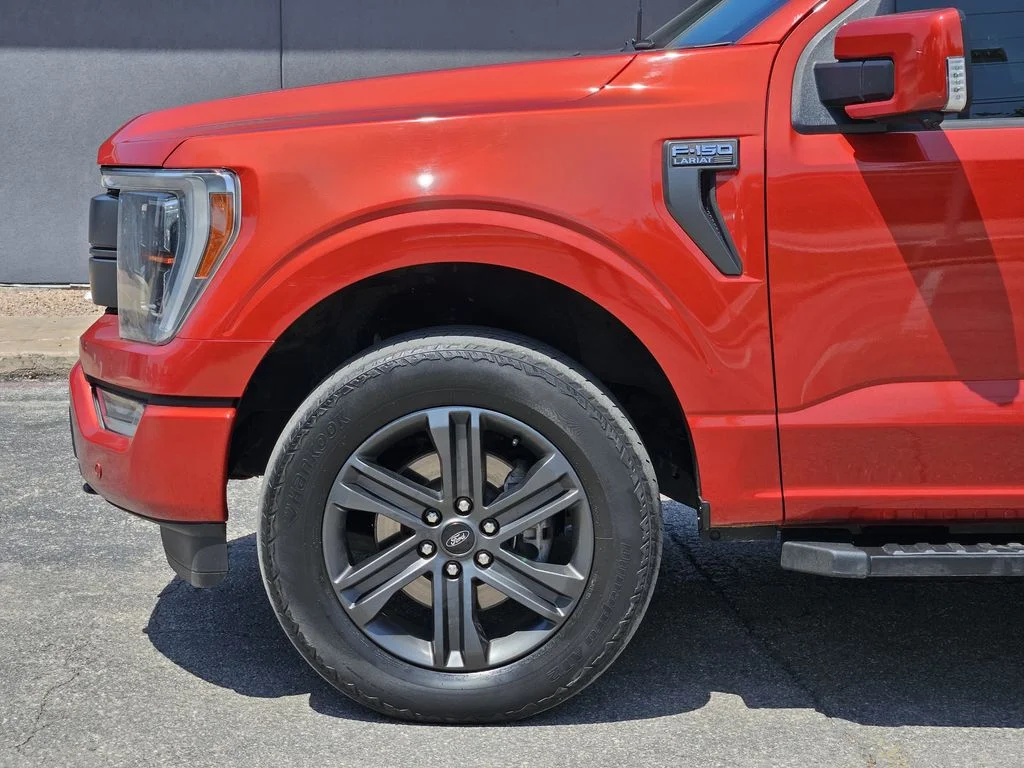 Used 2023 Red Ford Lariat image 9