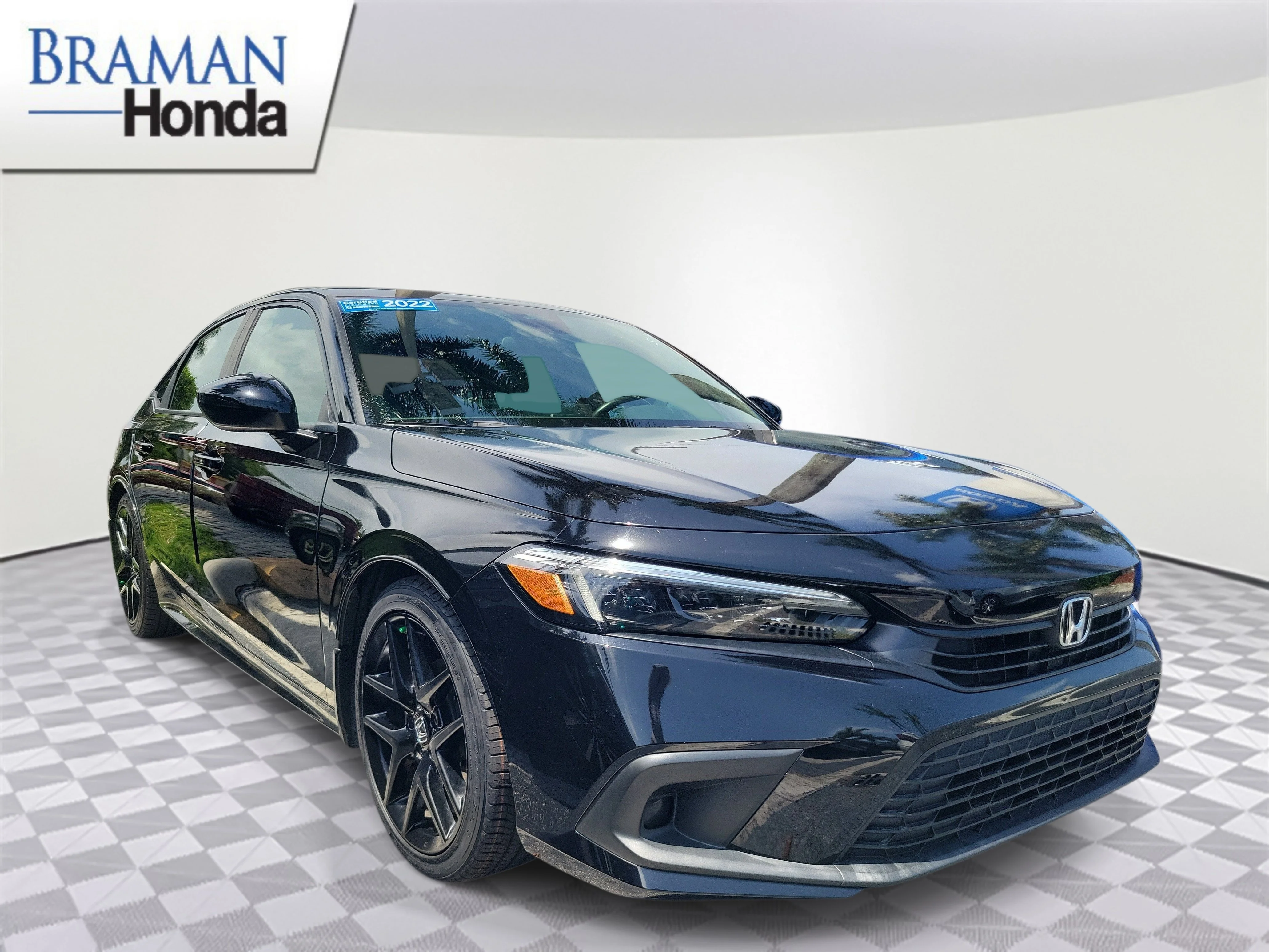 Certified Used 2022 Crystal Black Pearl Honda SPORT image 2