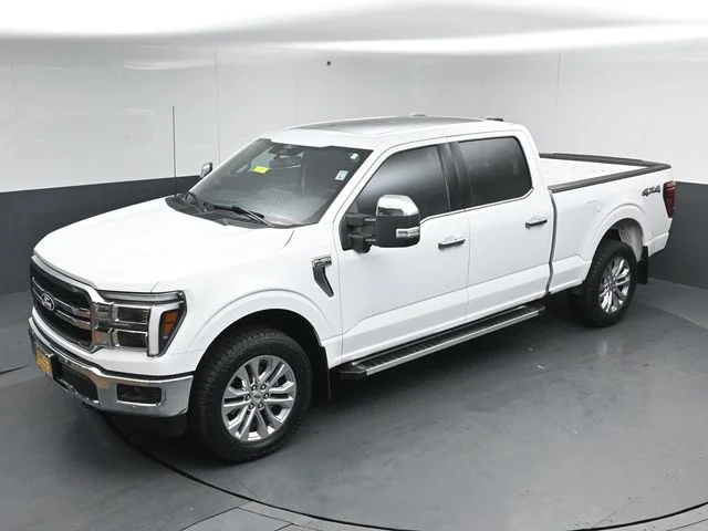 Certified Used 2025 White Ford Lariat image 48