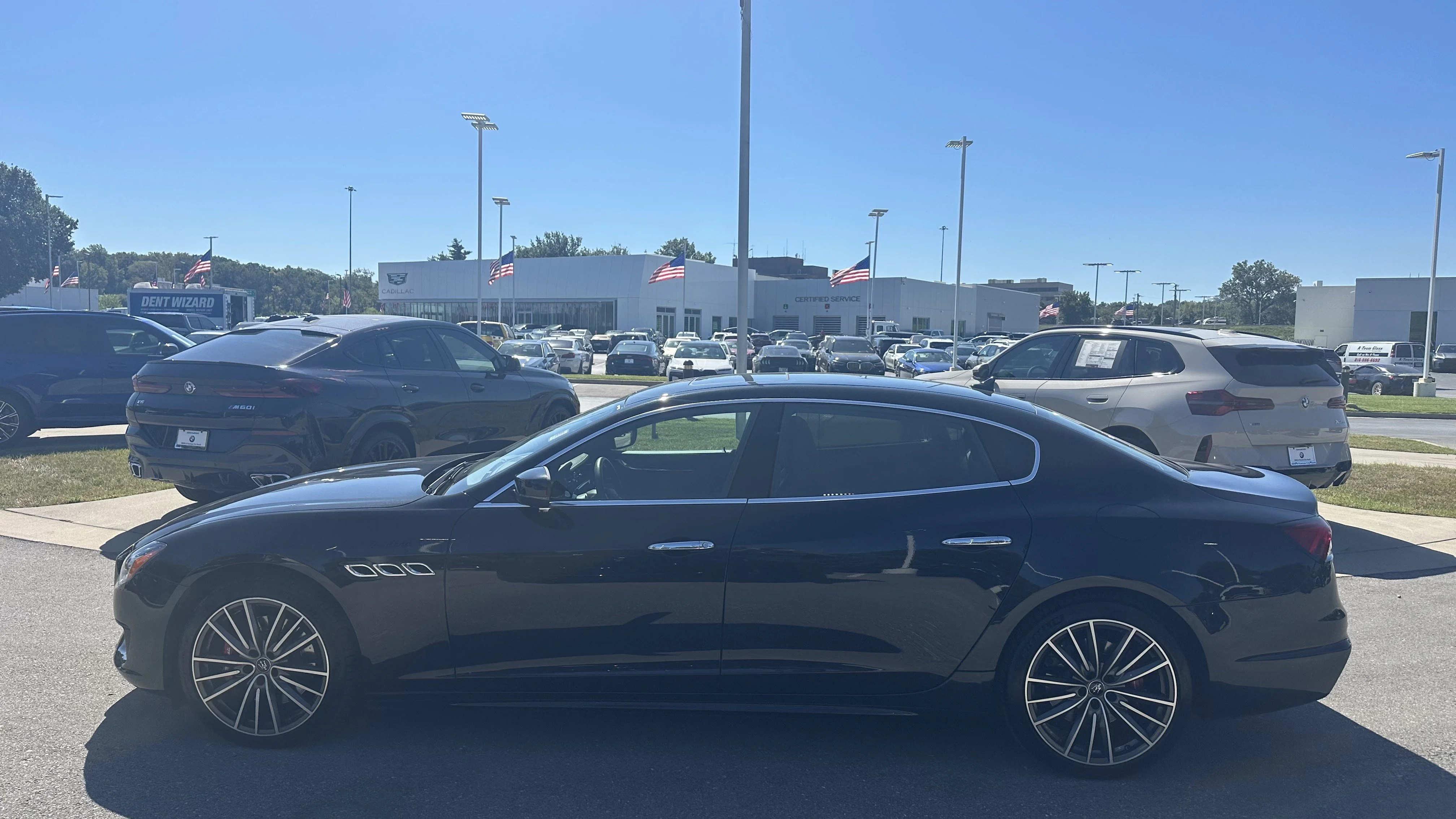 Used 2022 Nero Ribelle Metallic Maserati Modena Q4 image 7