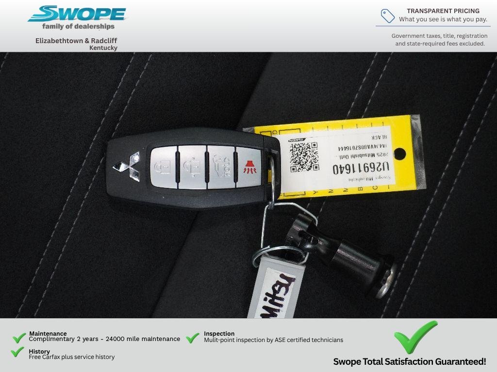 Certified Used 2025 BLACK Mitsubishi SE image 31