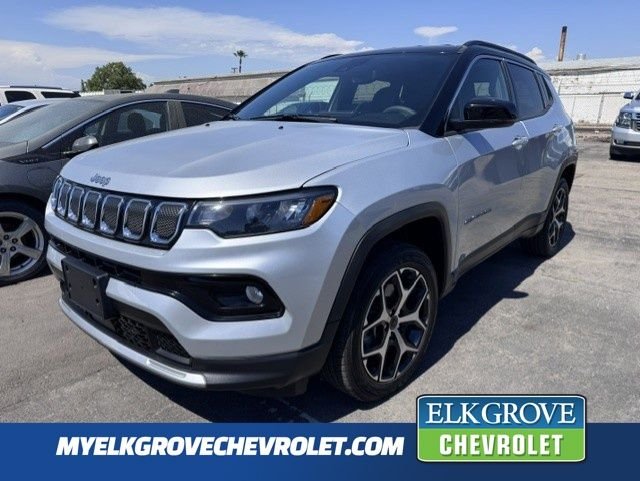 Silver 2025 Jeep Compass SUV / Crossover Four-Wheel Drive