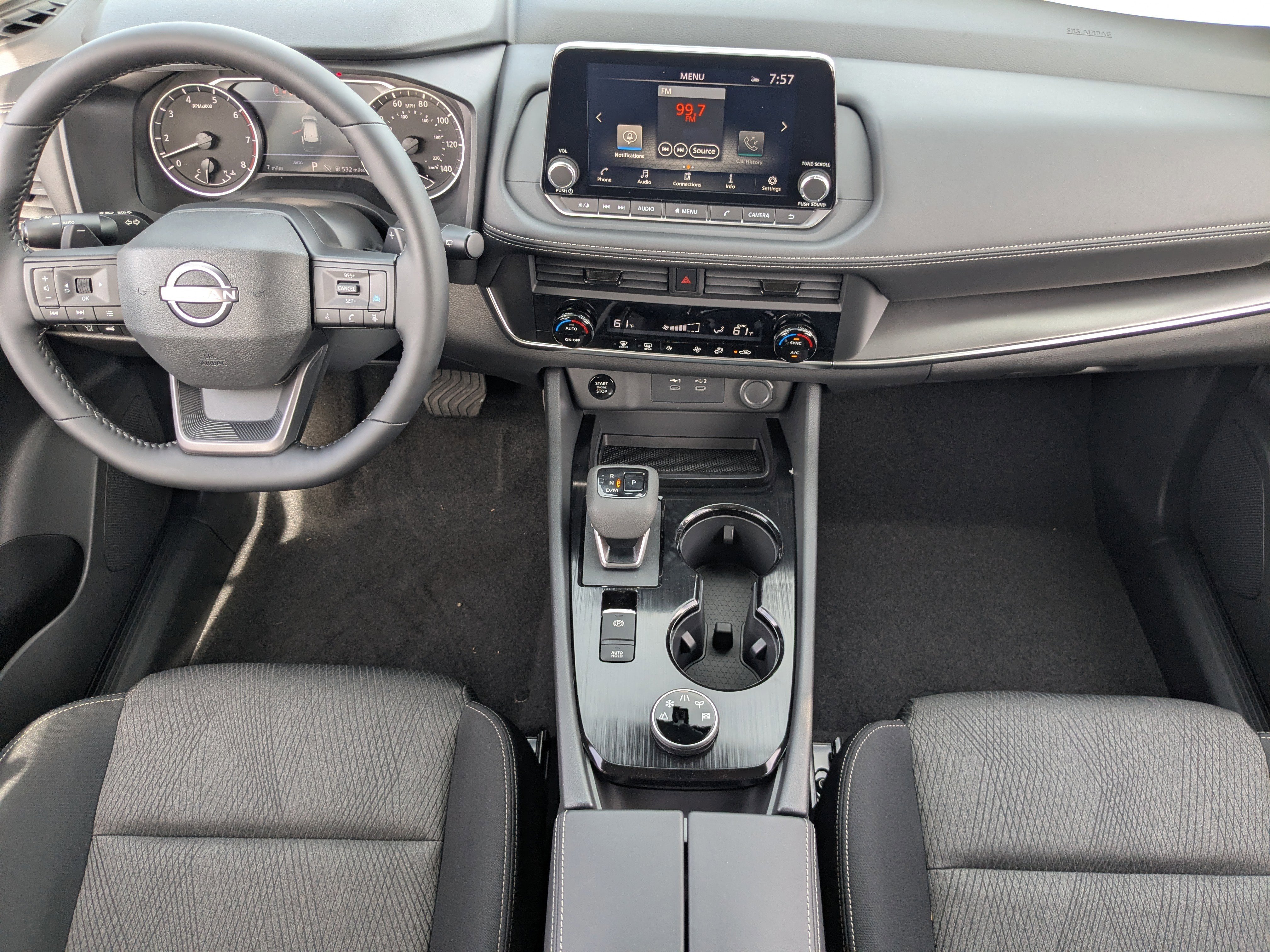 New 2026 Gun Metallic Nissan SV image 12