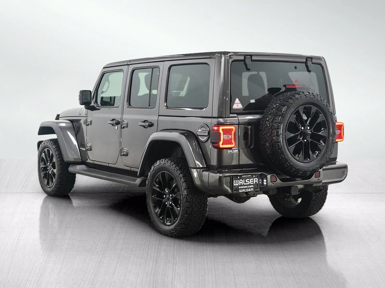 Used 2021 Gray Jeep Unlimited Sahara High Altitude 4x4 image 4