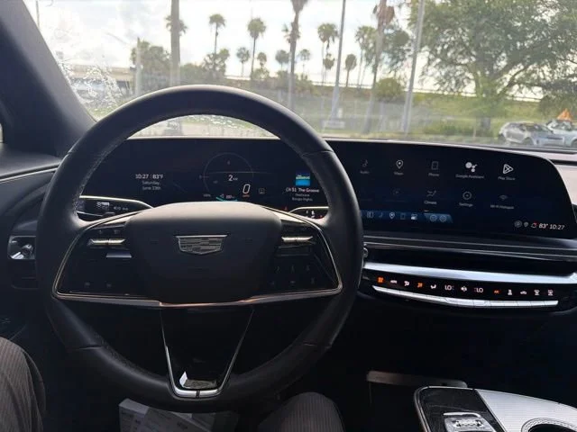 Used 2024 Argent Silver Metallic Cadillac Tech image 8