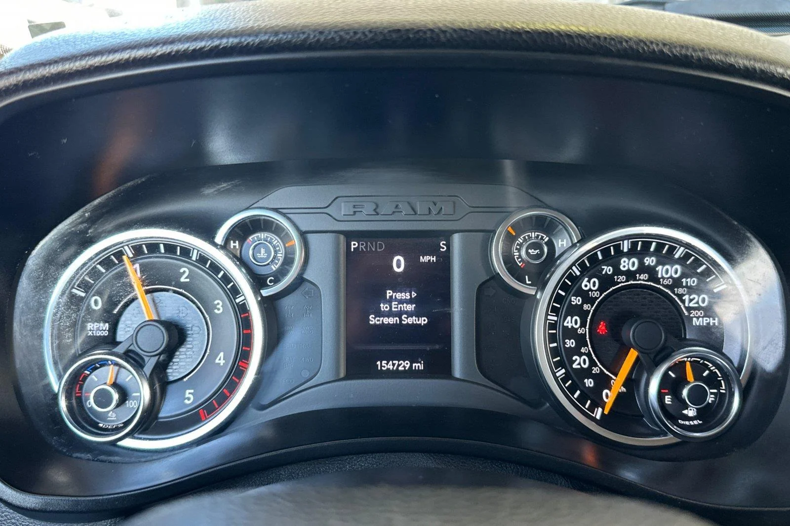 Used 2019 Bright White Clearcoat Ram Big Horn image 23
