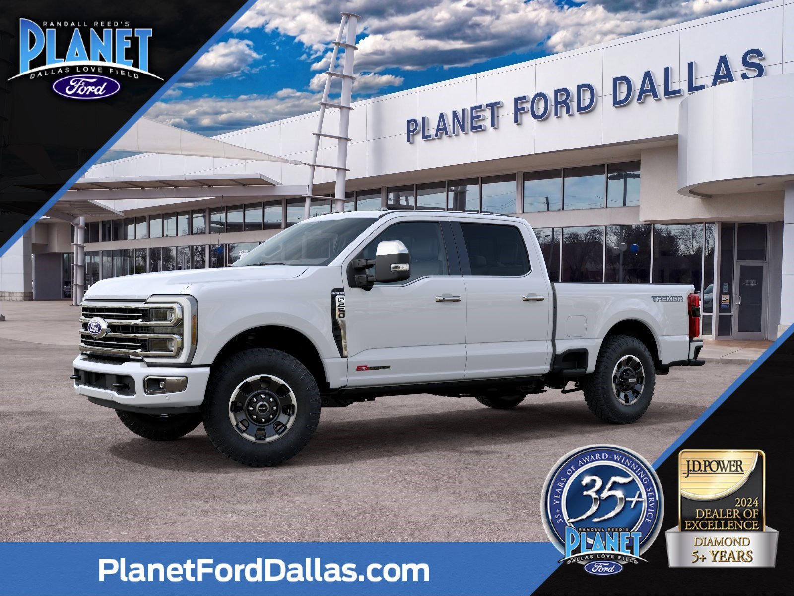 New 2027 Star White Ford F-250 Platinum image 1