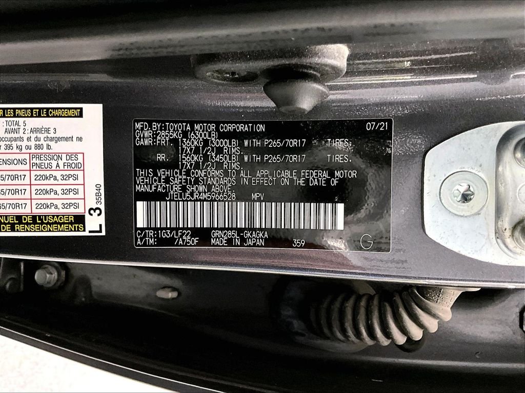 Used 2021 Magnetic Gray Metallic Toyota TRD Pro image 34