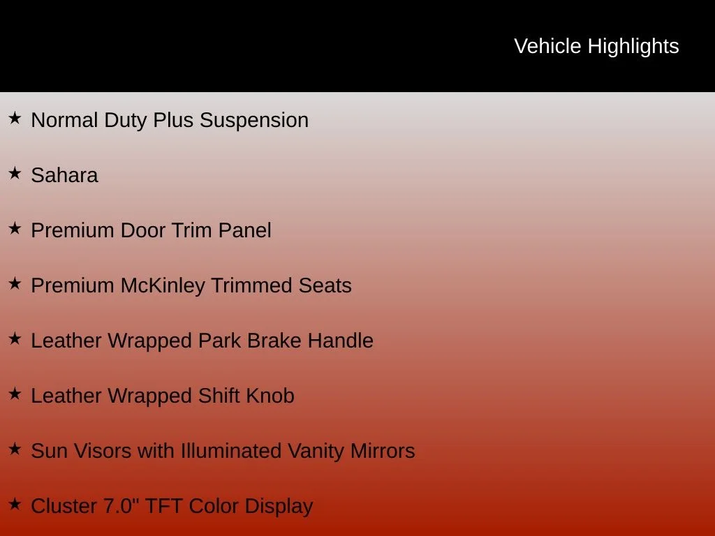 New 2026 Mojito Exterior Paint Jeep Sahara image 9