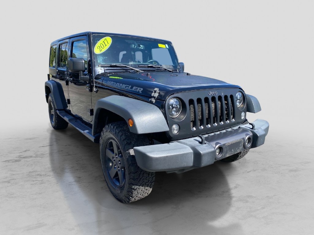 Used 2017 Black Jeep Unlimited Sport image 9